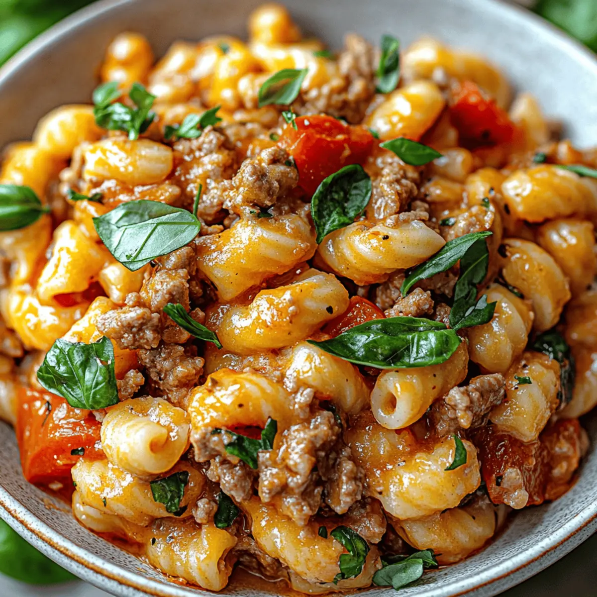 Creamy Beef Pasta