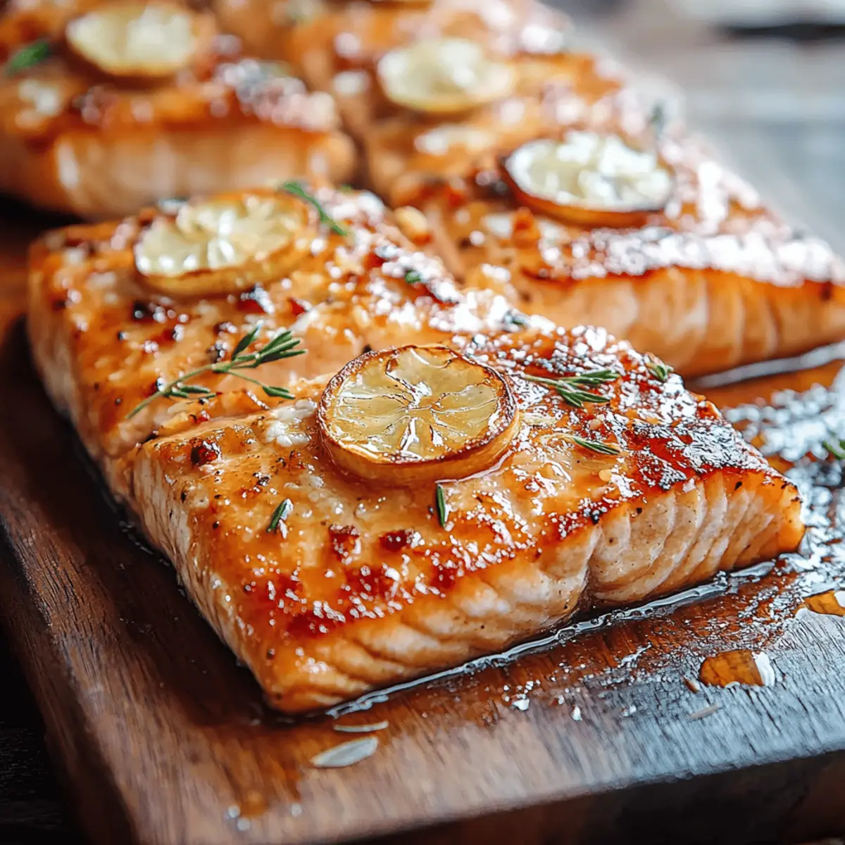 Cedar Plank Grilled Salmon
