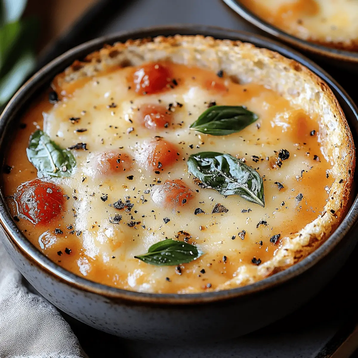 Creamy Parmesan Tomato and Cannellini Bean Soup