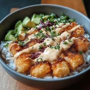 Crispy Fish Taco Bowls