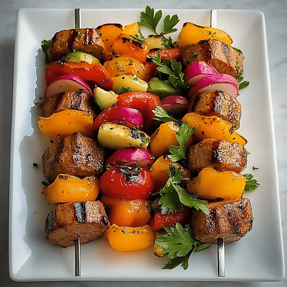 Fajita Steak Kabobs