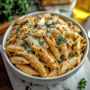 Garlic Parmesan Chicken Pasta