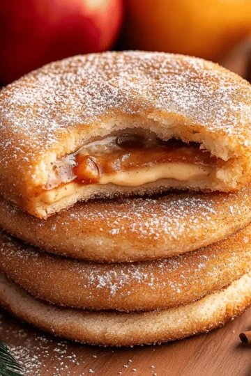 Apple Cider Cheesecake Cookies