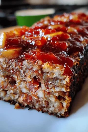Vintage Meatloaf with Sweet & Spicy Glaze