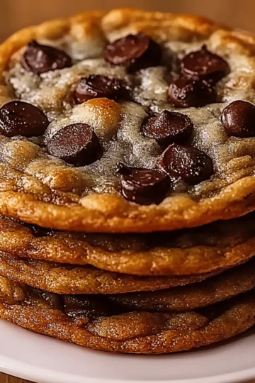 Brown Butter Pumpkin Chocolate Chip Cookies