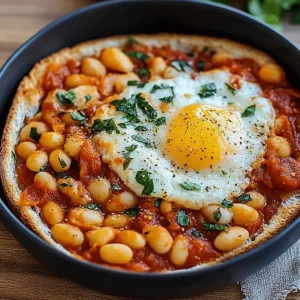 Spanish Beans & Eggs