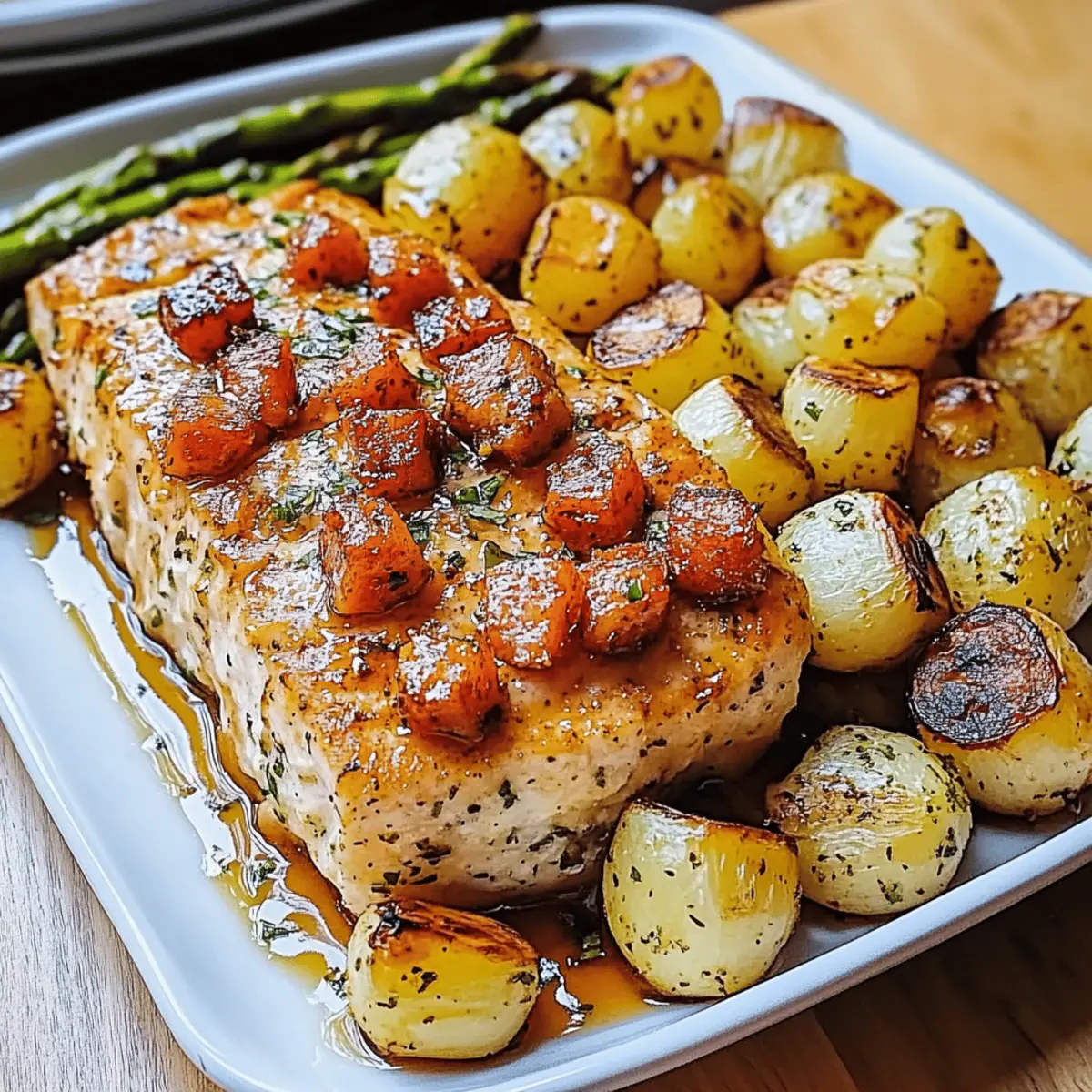 Sheetpan Salmon and Potatoes With Veggies
