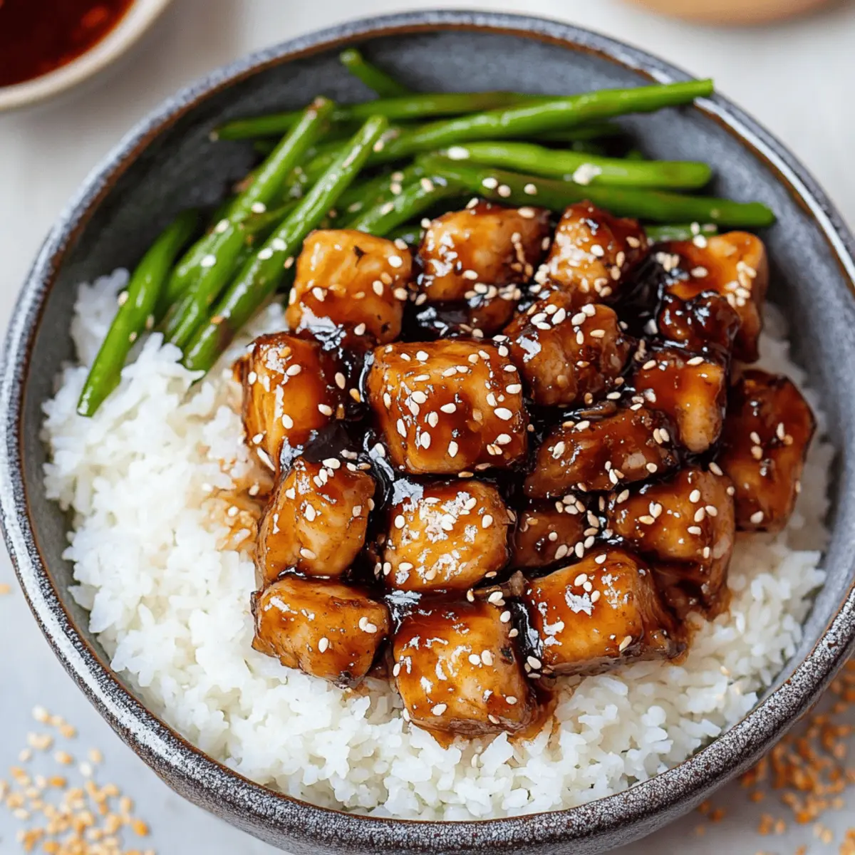 Healthy Sesame Chicken