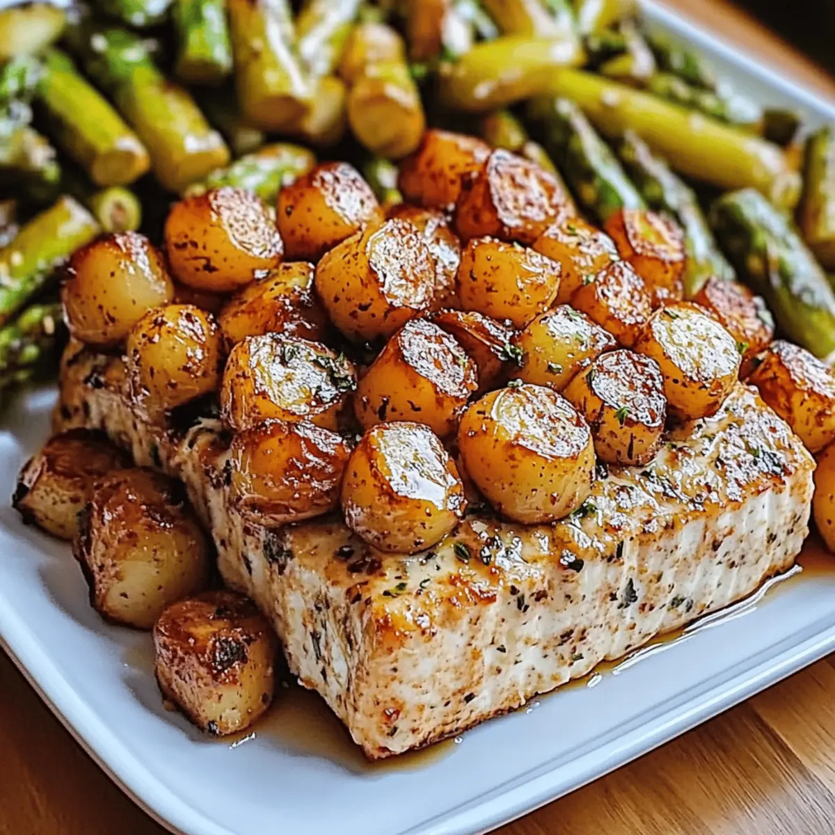 Sheetpan Salmon and Potatoes With Veggies