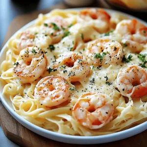 Creamy Shrimp Alfredo