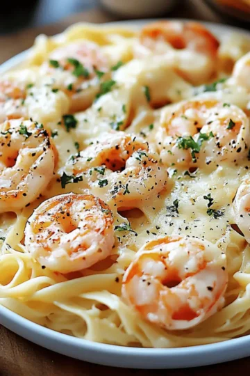 Creamy Shrimp Alfredo