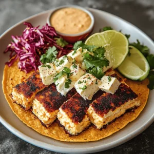 Blackened Fish Tacos