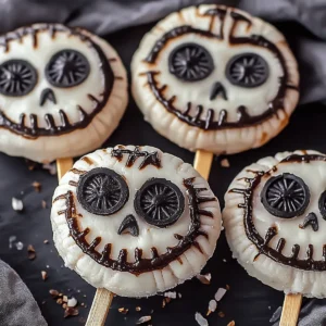 Jack Skellington Oreo Pops