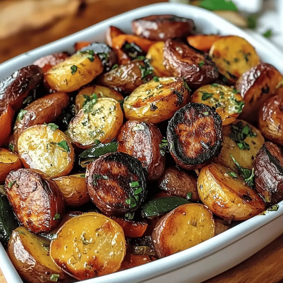 Sheet Pan Sausage & Veggies