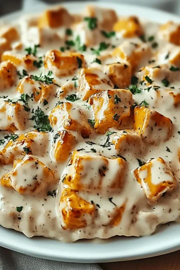 Creamy Smothered Chicken and Rice