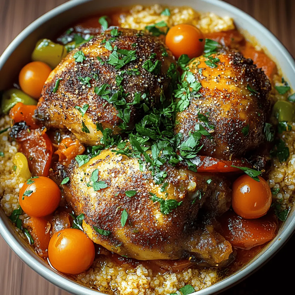 Moroccan Chicken Stew