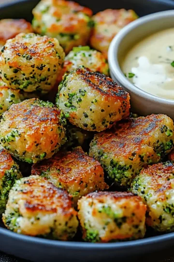 Cheesy Broccoli Tater Tots