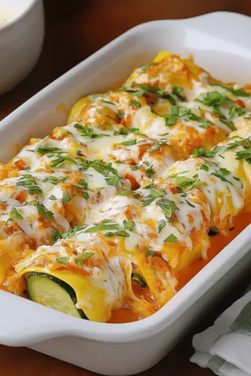 Zucchini Enchiladas