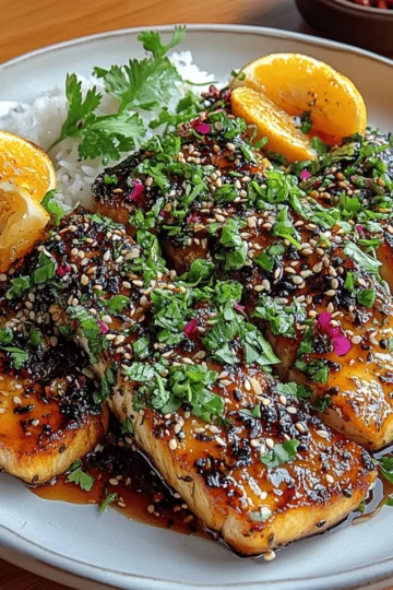 Broiled Miso Salmon
