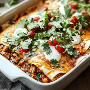 Ground Beef Enchiladas