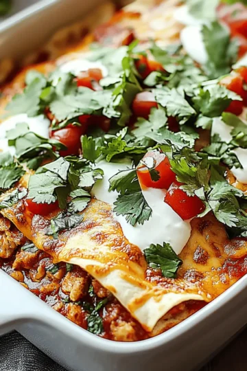 Ground Beef Enchiladas