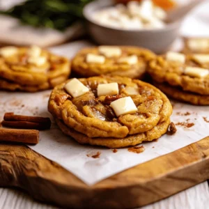 Pumpkin White Chocolate Chip Cookies