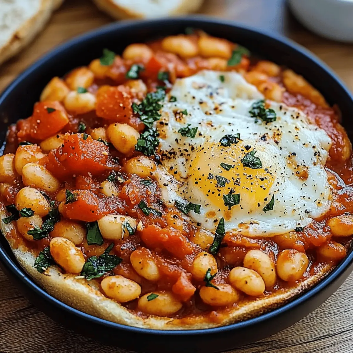 Spanish Beans & Eggs