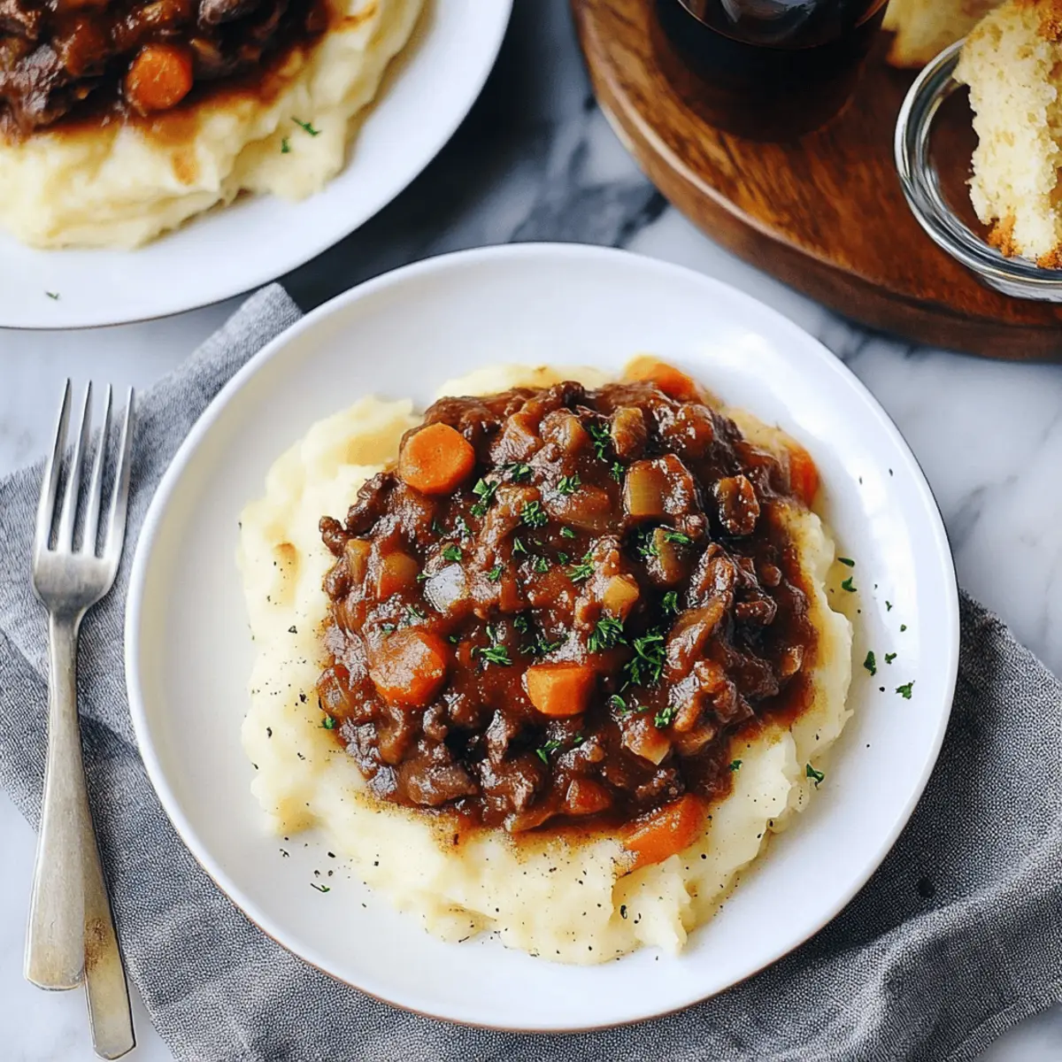 Vegan Mushroom Bourguignon