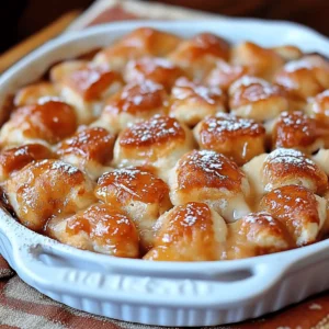 Apple Bubble Up Casserole