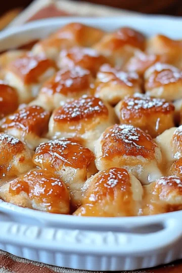 Apple Bubble Up Casserole