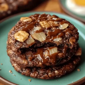 German Chocolate Cookies