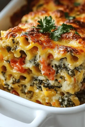 Mediterranean Vegetable Pasta Bake