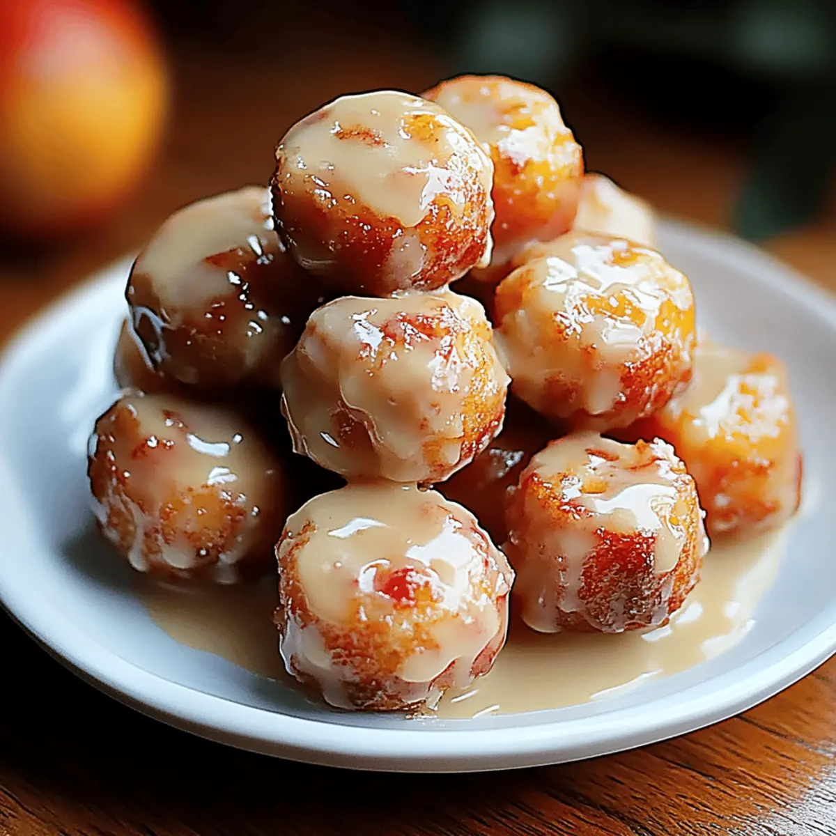 Apple Fritter Bites