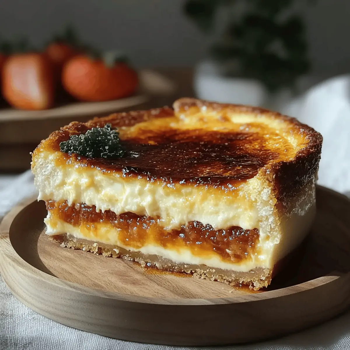 Crème Brûlée Cheesecake