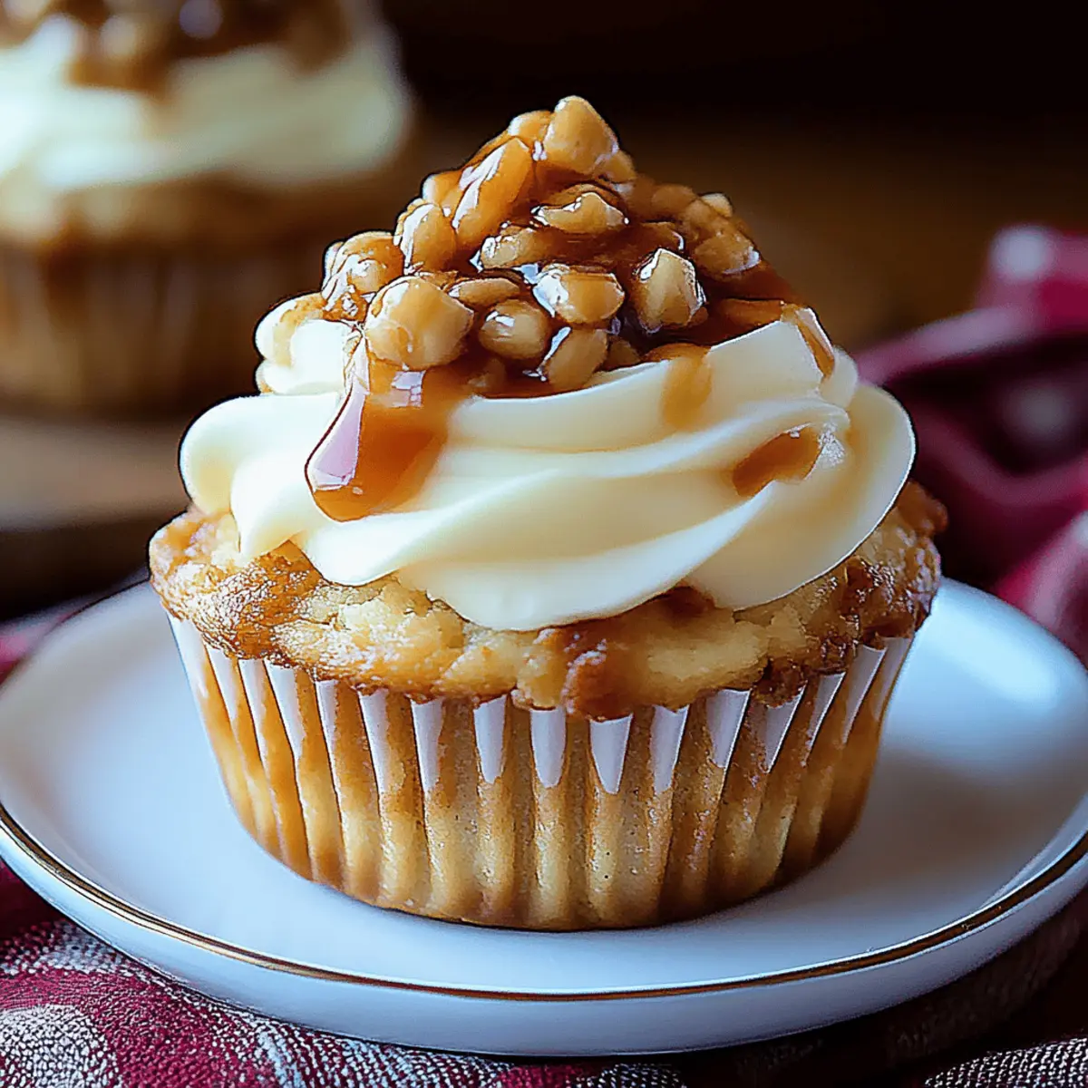 Apple Pie Cupcakes