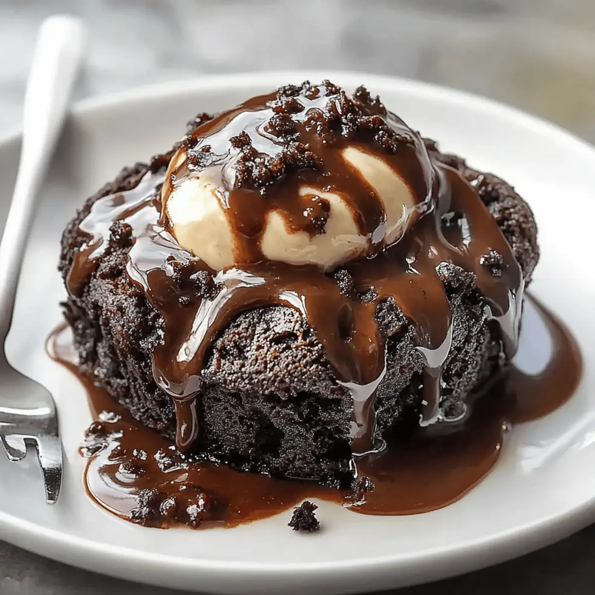Crockpot Chocolate Lava Cake