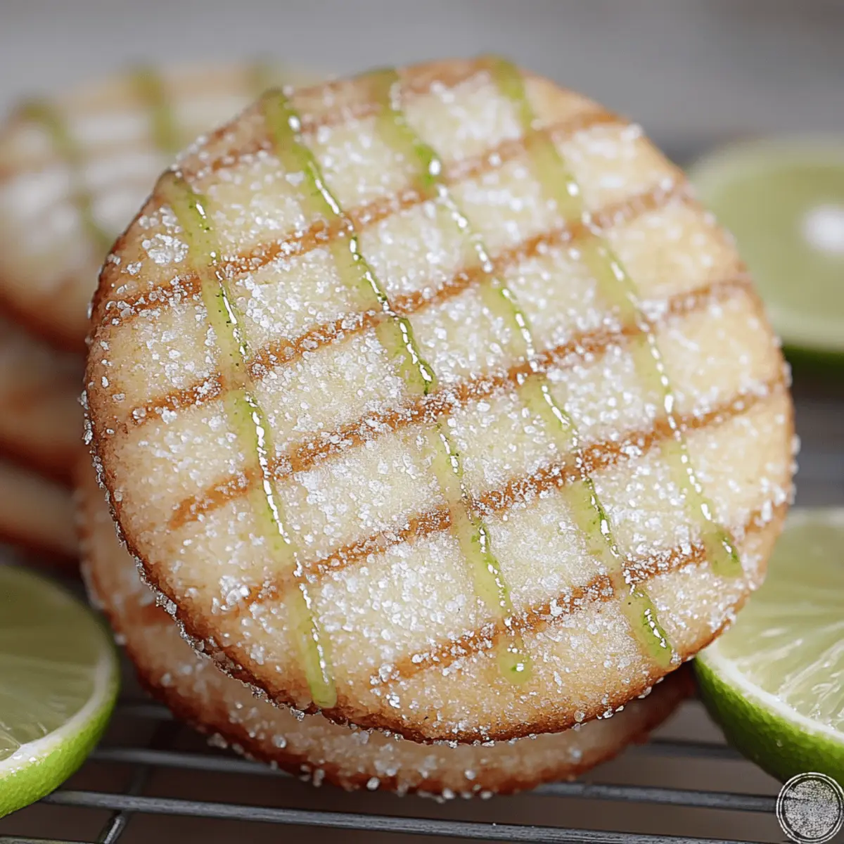 Lime Sugar Cookies