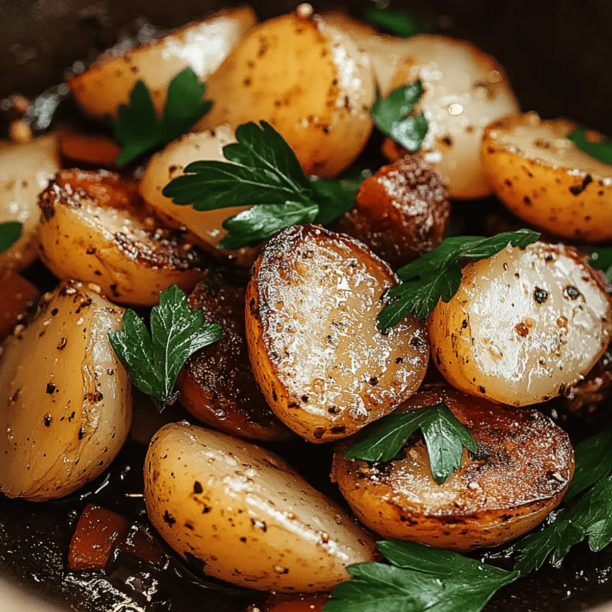 Roasted Garlic Parmesan Potatoes