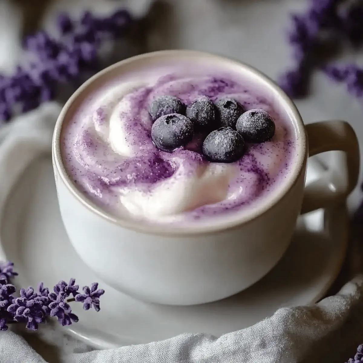 Lavender Cream Cold Foam