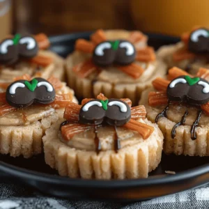 Peanut Butter Spider Cookies