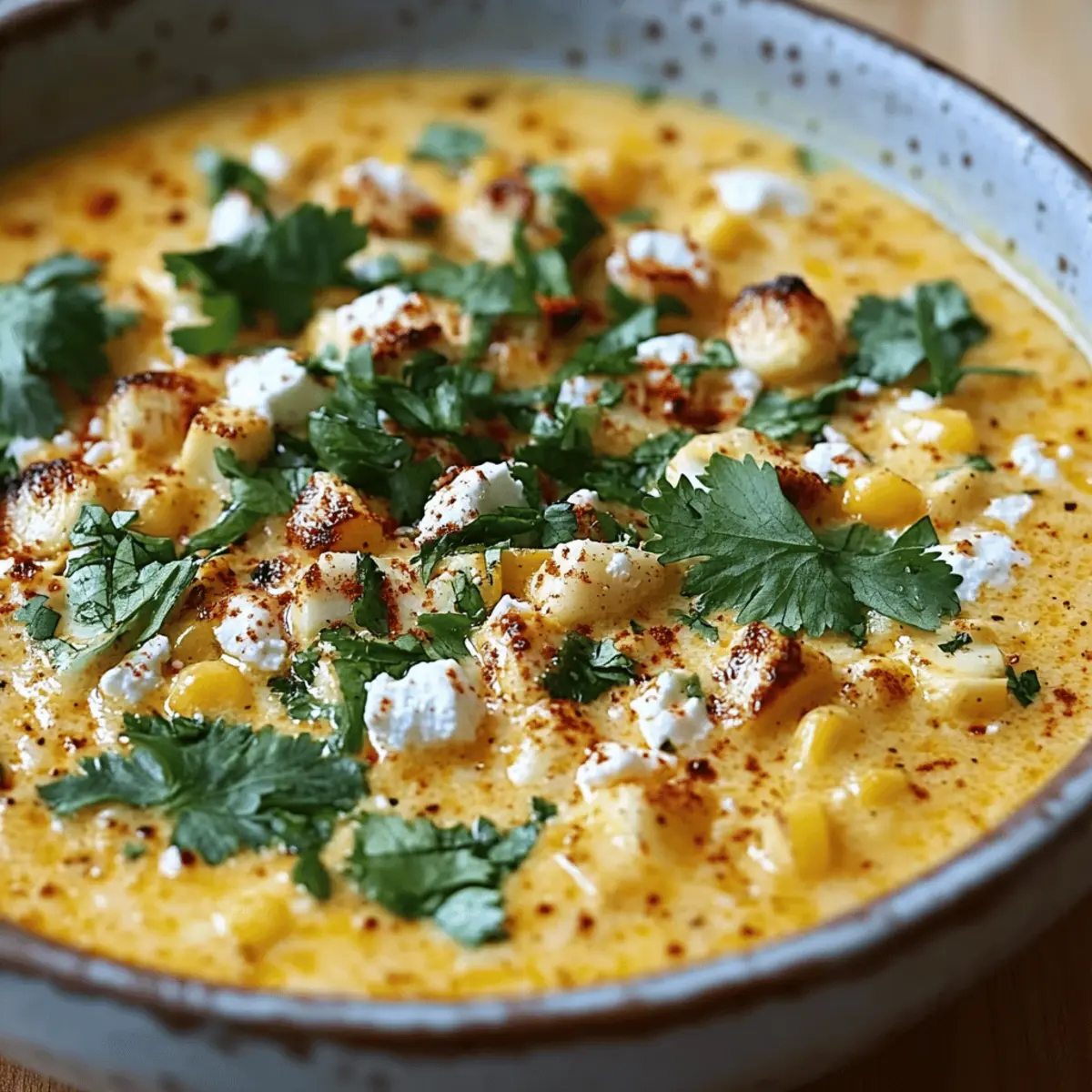 Mexican Street Corn Soup