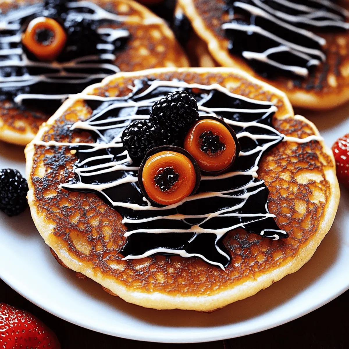 Spider Pancakes