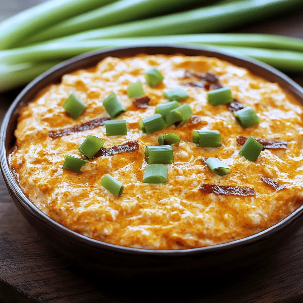 Buffalo Chicken Dip with Canned Chicken