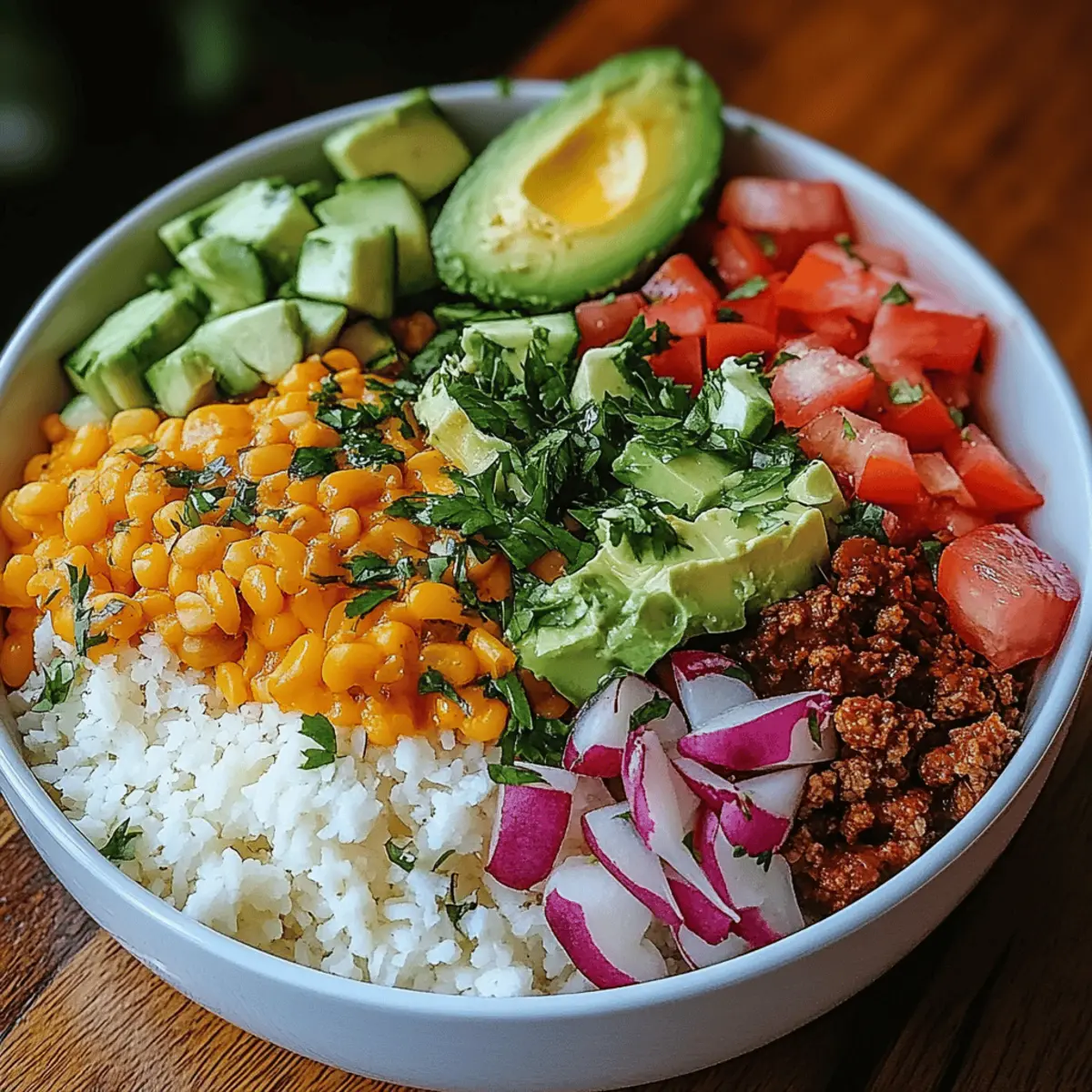 Taco Rice Bowl