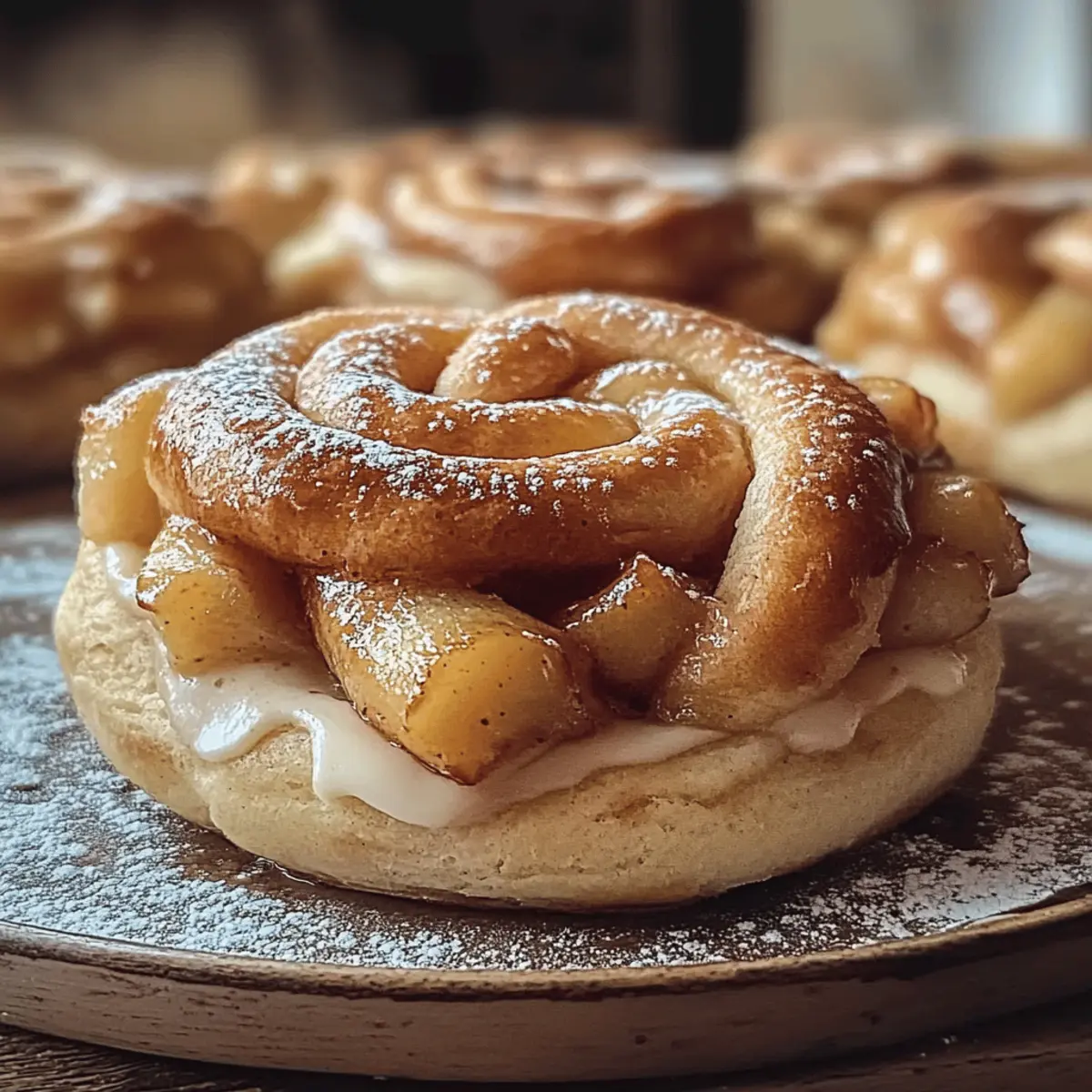 Vegan Apple Cinnamon Buns
