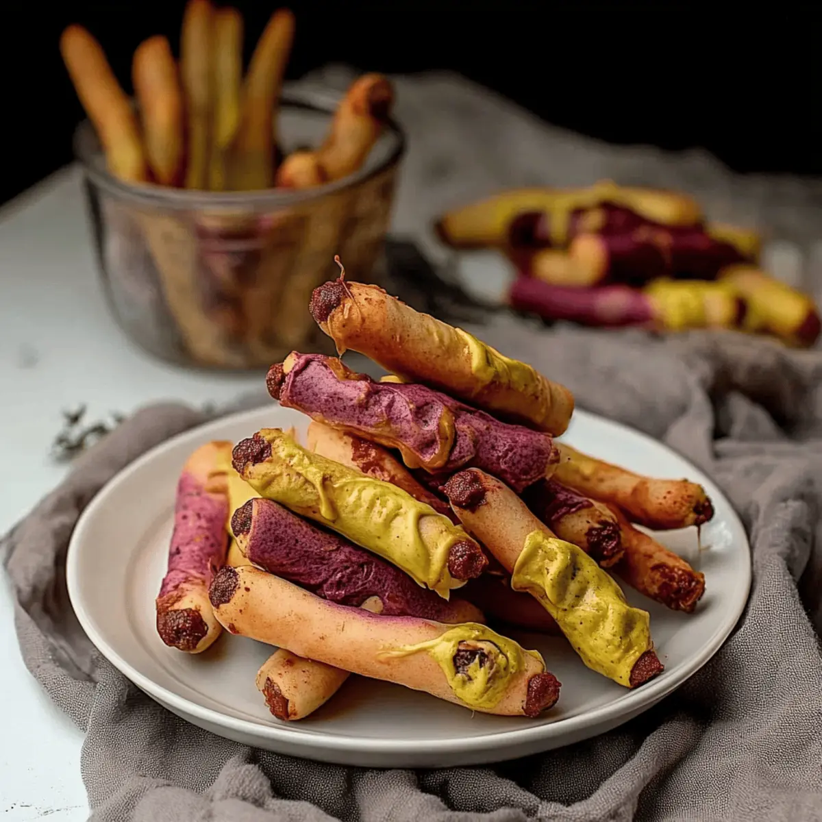 Creepy Witch Finger Cookies