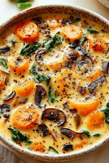 Cozy Autumn Wild Rice Soup