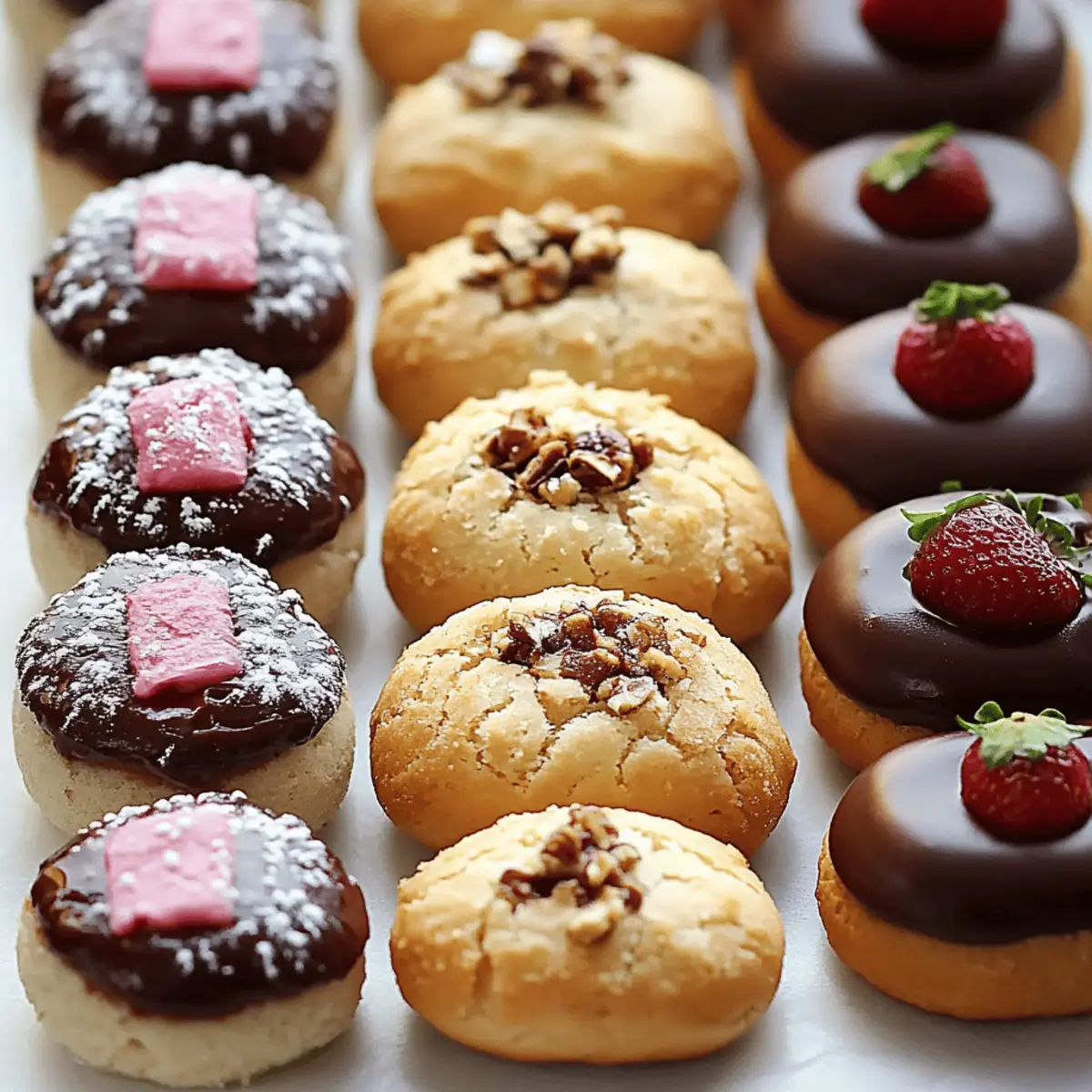 Three Cookies from One Dough