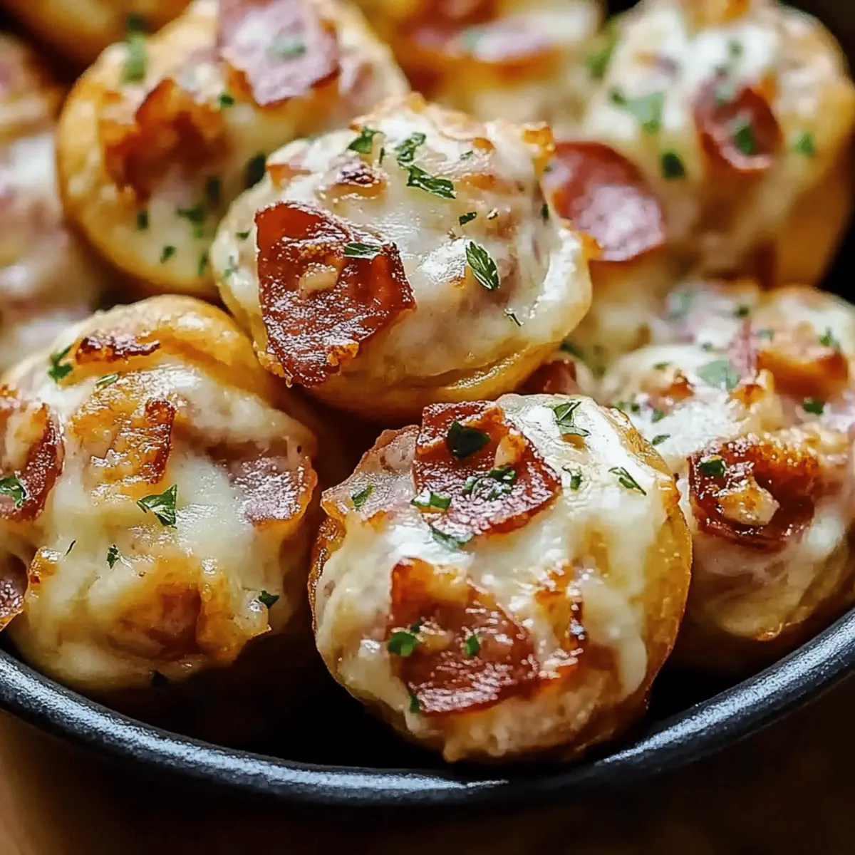 Beef Bacon & Cheddar Cheese Muffins