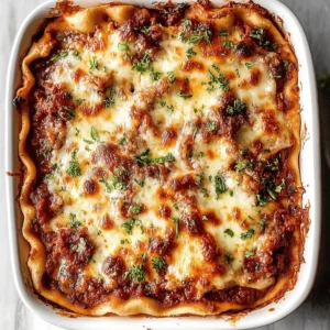 Meat Lasagna